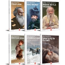 Nzm Store Lev Tolstoy Klasikler Serisi, 6 Kitap Set, Itiraflarım, Hacı Murat, Insan Neyle Yaşar, Kroyçer Sonat, Efendi ile Uşak, Ivan Ilyiç'in Ölümü