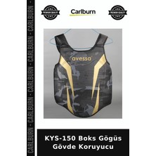 Carlburn Delux Serisi KYS-150 Boks Gögüs Gövde Koruyucu Performans Kondisyon Dövüş