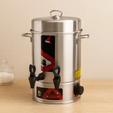 Be Elektrikli Semaver Çay Makinesi 6 Litre Çift Musluk 1000W (60 Bardak) Najmaddin