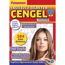 Maxi Yayıncılık Fenomen Ingilizce Öğreten Çengel Bulmaca Başlangıç Seviyesi