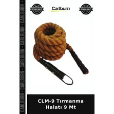 Carlburn Premium Clm-9 Tırmanma Halatı 9 mt Sportif Hareket Egzersiz