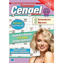 Maxi Yayıncılık Fenomen Çengel Bulmaca 7