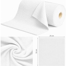 Vionna Deconox (20'li RULO)%100 Mikrofiber Temizlik Bezi 25X32 Büyük Ebat 4xl Kopar Kullan Çok Amaçlı - 4 Renk
