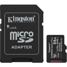 Kingston 64 GB Kıngston Canvas Select Plus Mıcro Sd Card CL10 SDCS3/64GB BZS82