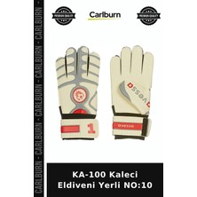 Carlburn Premium KA-100 Kaleci Eldiveni Yerli No:10 Kale Heyecan Takım
