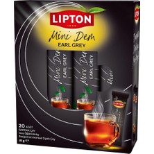 TeknoKapsül Lipton Mini Dem Earl Grey Bardak Çay 20X1.75GR