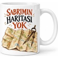 S'82 Coğrafya Öğretmeni Tasarımlı Porselen Kupa - Model 879 BZS82