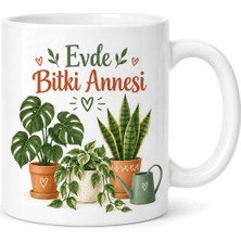 Northcity Bitki Annesi Tasarımlı Porselen Kupa - Model 352 Bx