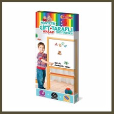 Northcity 2195 Ayaklı Çift Taraflı Manyetik Ahşap Yazı Tahtası Bx