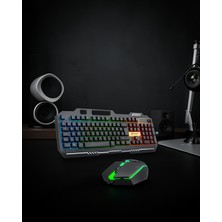 Poyraz Market Mekanik LED Klavye Mouse Seti XUCZPG8018KLAVYEEEEE