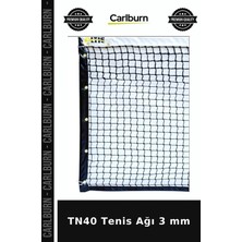 Carlburn Özel Üretim TN40 Tenis Ağı 3 mm Oyun Filesi Saha Aksesuarı Bireysel Spor