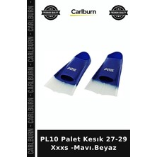 Carlburn Delux Serisi PL10 Palet Kesık 27-29 Xxxs -Mavı.beyaz Aktivite Havuz Tatil