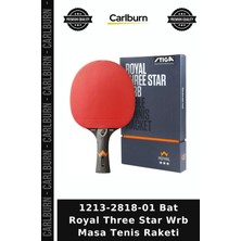 Carlburn Özel Üretim 1213-2818-01 Bat Royal Three Star Wrb Masa Tenis Raketi Mac Turnuva Okul