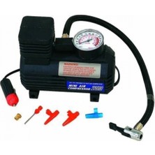 Beruflic Araba Oto Araç Lastik Şişirme Pompası Hava Kompresörü 250PSI 12V Volt Şişirici Kompresör Pompa Seti