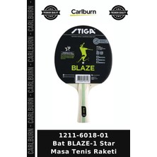 Carlburn Özel Üretim 1211-6018-01 Bat Blaze-1 Star Masa Tenis Raketi Raketler Oyun Hazırlık