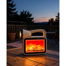 Freedom Storee Güneş Enerjili Alev Efektli Lamba Cob LED Su Geçirmez XUUCZZZHS235-1-1