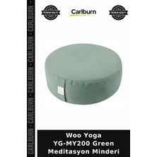 Carlburn Özel Seri Woo Yoga YG-MY200 Green Meditasyon Minderi Stüdyo Salon Alan