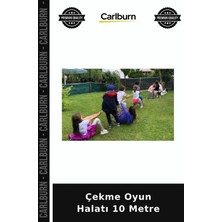 Carlburn Premium Çekme Oyun Halatı 10 Metre Hayvan Egzersiz Köpek