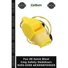 Carlburn Özel Seri Fox 40 Sonık Blast Cmg Safety Düdüksarı 9203-0208 AKSDDKFOX029 Açık Hava Aktivite Günlük