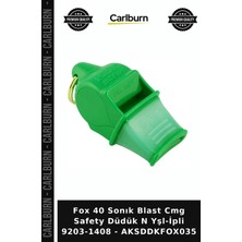 Carlburn Fox 40 Sonık Blast Cmg Safety Düdük N Yşl-Ipli 9203-1408 - AKSDDKFOX035 Model Aksesuar Çeşit