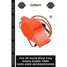 Carlburn Özel Seri Fox 40 Sonık Blast Cmg Safety Düdük Trnc 9203-0308 AKSDDKFOX030 Koç Hakem Yürüyüş