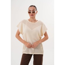 Efendix Baharlık Yıkamalı %100 Pamuklu Triko T-Shirt
