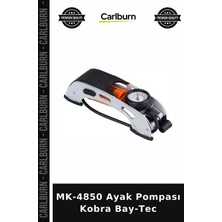 Carlburn Özel Üretim MK-4850 Ayak Pompası Kobra Bay-Tec Araç Delux Şişirme
