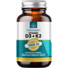 Rafta Vitamin D3 + K2 1000 Iu 60 Kapsül | Glutensiz Kolay Yutulabilir Vitamin D3 K2 | 60 Yumuşak Jel Kapsül - 2 Aylık