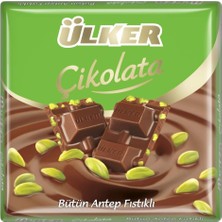 Rafta Ülker Kare Antepfıstıklı Sütlü Çikolata, 65 gr