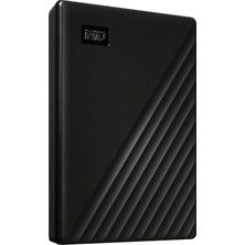 Rafta Wd My 2 Tb Passport Taşınabilir Harici Hard Disk, Siyah