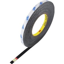Rafta 3m Siyah Çift Taraflı Bant Ekran Cam Kasa Kapak Tamir Bant 10 mm