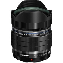 Rafta Olympus M.zuiko Digital 8mm 1:1.8 Balık Gözü Pro Mft Lens