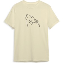 Satranç Medya One Line Art - Wolf
