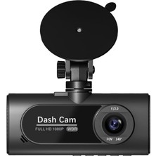 Rafta Tr Wifi Araç Içi Dikiz Dashcam, 3 Kameralı 1080P Araç Kamerası, 4 Inç Ekran