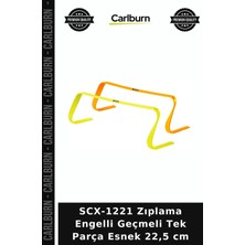 Carlburn Özel Üretim SCX-1221 Zıplama Engelli Geçmeli Tek Parça Esnek 22,5 cm Parkur Çeviklik Egzersiz