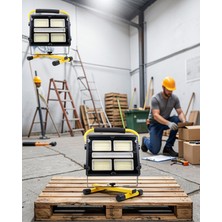 Negok LED Projektör Kamp Lambası Solar Şarjlı Uczzzayaklısolar-3