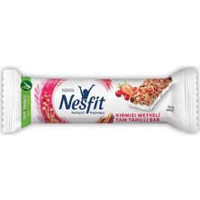 Nesfıt Kırmızı Meyveli Tam Tahıllı Bar 23,5 gr x 16 Adet