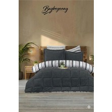 Çift Kişilik Uyku Seti Sherpa Comforter