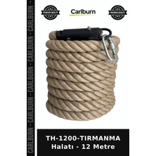 Carlburn Özel Seri TH-1200-TIRMANMA Halatı - 12 Metre Vücut Egzersiz Ipi