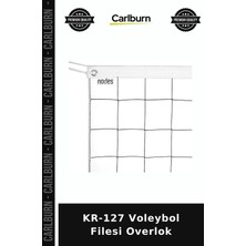 Carlburn Özel Seri KR-127 Voleybol Filesi Overlok Müsabaka Açık Fileler