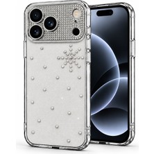 Microsonic Apple iPhone 17 Pro Max Kılıf Shineglam Luxe Gri