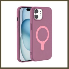 Northcity Joko iPhone 12 Z Silikon Magsafe Kapak - Mor Bx