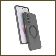 Northcity Samsung Galaxy A27 5g Regal Magsafe Standlı Kapak - Titan Gri Bx