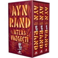 TeknoKapsül Atlas Vazgeçti Üçlemesi Kutulu Özel Set 3 Kitap