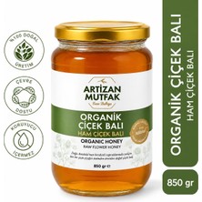 Gy Atelier Artizan Mutfak Organik Çiçek Balı 850 G – Ham Yayla Balı, Doğu Anadolu Çiçeklerinden, Yeni Hasat, Analizli, Katkısız, Ilave Şekersiz, Doğal Bal, Cam Kavanoz