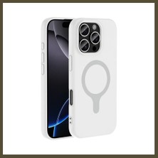 Northcity Joko iPhone 16 Pro Max Z Silikon Magsafe Kapak - Beyaz Bx
