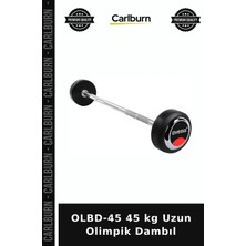 Carlburn Özel Seri Olbd-45 45 kg Uzun Olimpik Dambıl Bireysel Fitness Biceps