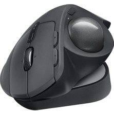 Mx Ergo S Gelişmiş Kablosuz Trackball Fare, Usb-C Şarj Edilebilir Kablosuz Ergonomik Fare, Blueto