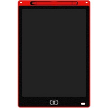 Tr 8.5 Inç LCD Dijital Çocuk Yazı Tahtası Grafik Çizim Tableti - Kırmızı