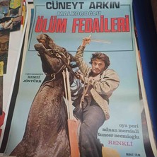 Malkoçoğlu Olum Fedaileri Cüneyt Arkın Film Afisi 68×97 cm Ebattadir Postup ile Gonderilmektedir